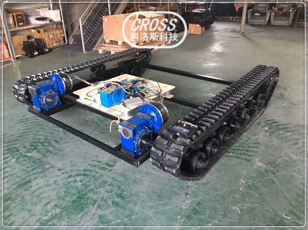 CRPY-250 1.5噸大載重電動無線遙控履帶底盤 履帶底